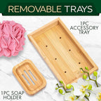 SereneLife Premium Bathtub Tray Caddy - Image 9