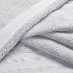 Ultra Soft 3 Pack Cotton Towel Set, Contains a Bath Towels 28x55 inch, a Hand - Image 2
