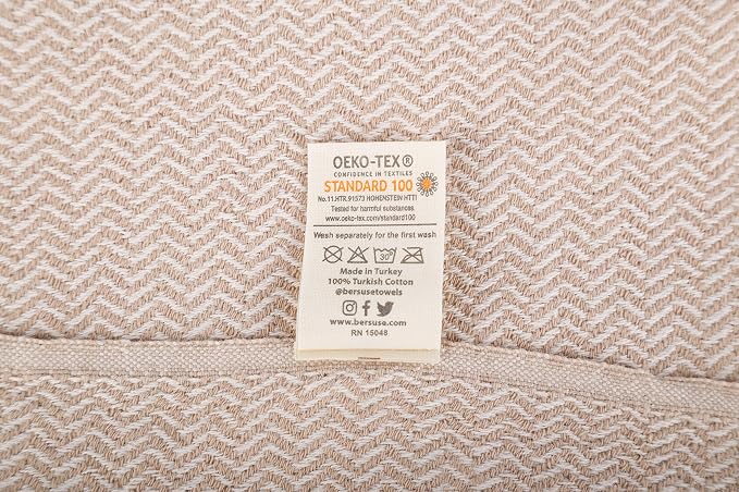 Bersuse 100% Cotton Aspendos XL Throw Blanket - Image 9
