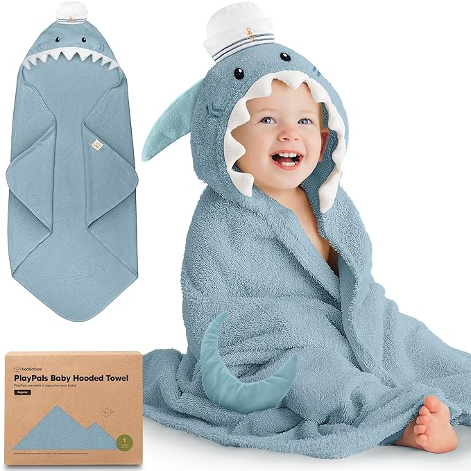 KeaBabies Organic Baby Towel by KeaBabies