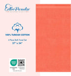 Cotton Paradise 4 Piece Turkish Bath Towels - Image 4