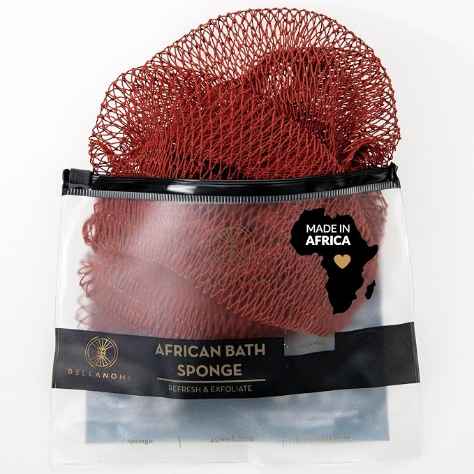 BELLANOMI African Exfoliating Net Sponge, Ethically sourced from Nigeria - Image 10
