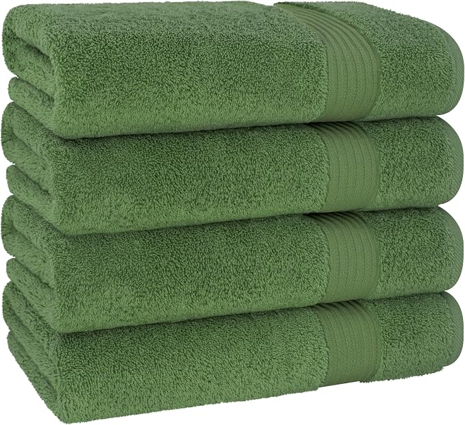 Cotton Paradise 4 Piece Turkish Bath Towels - Image 4