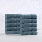 Superior Egyptian Cotton 10-Piece Face Towel Set, Small Towels - Image 2