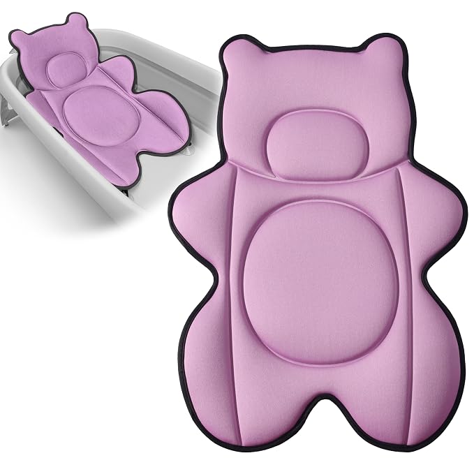 Infant Baby Bath Cushion, Fits Inside Most Baby Bathtubs, Breathable Soft Baby by Unknown
