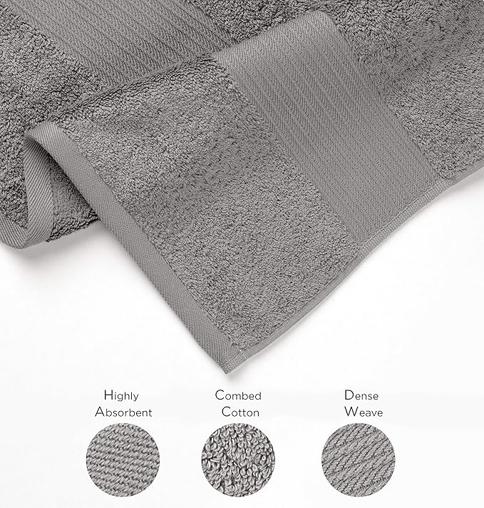 Luxury Oversized Bath Towels | 650 GSM, Soft & Highly Absorbent | Quick Dry - Image 3
