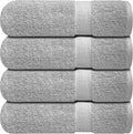 Infinitee Xclusives Luxury 100% Ring-Spun Cotton Bath Towels Set of 4 – Soft by InfiniteeXclusives