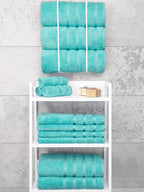 American Soft Linen Luxury 4 Piece Bath Towel Set, 600 GSM 100% Cotton Turkish - Image 7