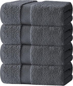 Luxury White Bath Towels Large by WhiteClassic