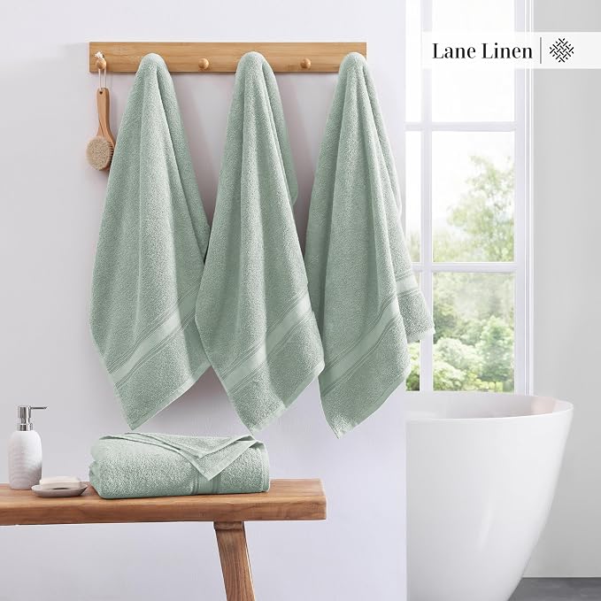 LANE LINEN Large Bath Towels - Image 2