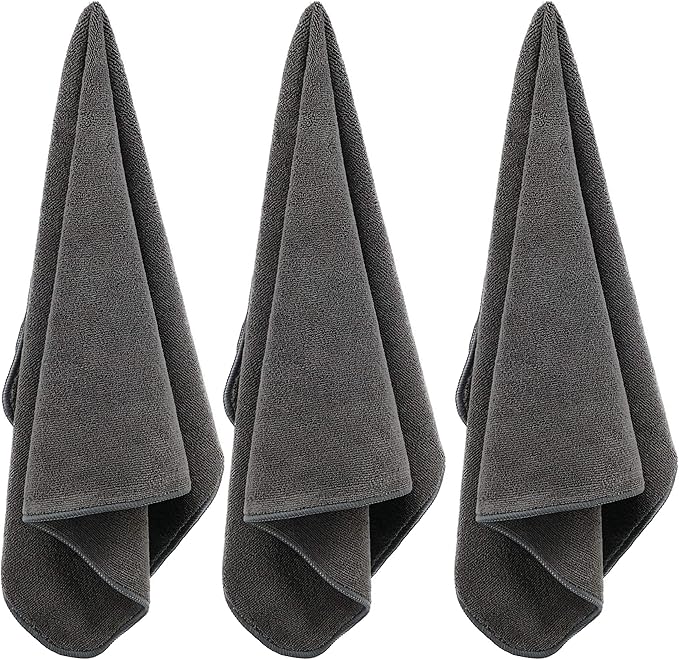 POLYTE Professional Quick Dry Lint Free Microfiber Hair Drying Salon Towel - Image 3