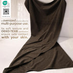 Cotton Paradise 100% Cotton 40x80 Oversized Bath Sheet, Extra Large Turkish - Image 3
