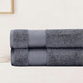 BIOWEAVES 100% Organic Cotton Bath Sheet Set of 2 | Soft Oversized Bath Towels by BIOWEAVES