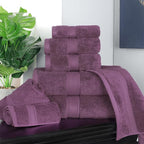 SUPERIOR Egyptian Cotton Pile 8 Piece Towel Set, Includes 2 Bath, 2 Hand - Image 10