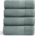 Springtree Home 100% Cotton Bath Towel Set of 4 | Super Soft & Absorbent by SpringtreeHome