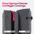 Caveem Exfoliating Body Scrubber, Rough Exfoliation Body Exfoliator Sponge - Image 3