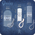 GLADZY Czech Glass Foot File Callus Remover – Double Sided Etched, Different - Image 6