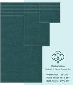 American Soft Linen Premium 3 Piece Towel Set, 1 Bath Towel 1 Hand Towel 1 - Image 4
