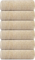 Tens Towels Pack of 6 Hand Towels, 100% Cotton, Lighter Weight, Quick to Dry - Image 8