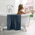 GLAMBURG 700 GSM Premium Cotton 2-Pack Oversized Extra Large Bath Sheet Set - Image 4