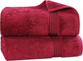 Superior Egyptian Cotton 2-Piece Bath Sheet Towel Set, Oversized Body Towels by SUPERIOR
