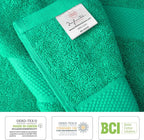 Infinitee Xclusives Luxury 100% Cotton Towel Set – 8 Piece Bathroom Towel Set – - Image 5