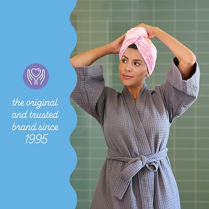 Turbie Twist 2-Pack Microfiber Hair Towel - Image 7