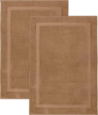 Bumble Towels Bliss Luxury 2 Pack Banded Bath Mats by BumbleTowels