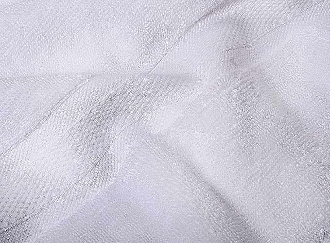 Towel and Linen Mart White Towel Sets, 2 Bath Towels 2 Hand Towels and 4 - Image 2