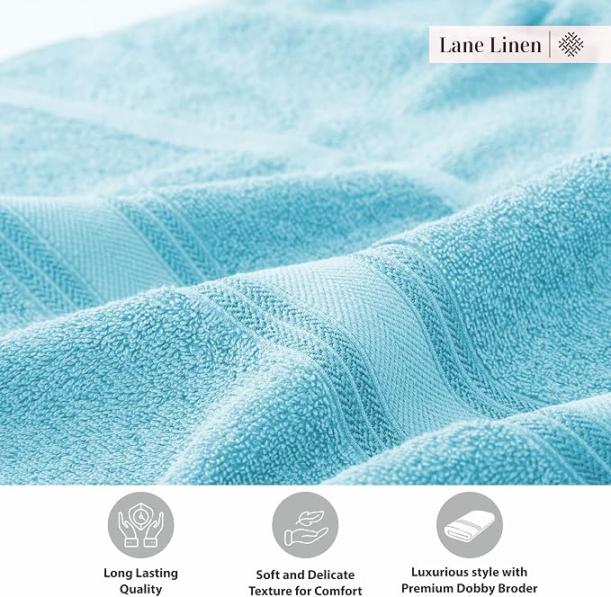 LANE LINEN Extra Large Bath Towels - Image 8