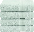 Cotton Paradise 100% Cotton Turkish Washcloth Set by UNITEDHOMETEXTILE