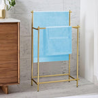 Ultra Soft 3 Pack Cotton Towel Set, Contains a Bath Towels 28x55 inch, a Hand - Image 4