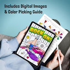 RYVE Adult Coloring Book Set for Adults Relaxation - Image 8