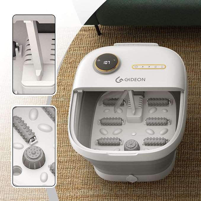 Gideon Foot Spa Massager & Heated Foot Bath, Luxury Therapeutic Massager - Image 6