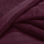 Ultra Soft 6 Pack Cotton Towel Set, Contains 2 Bath Towels 28x55 inch, 2 Hand - Image 2