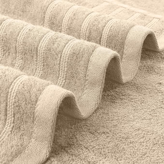 Avalon Towels Bath Towels Set of 4, Size 30 x 60 Inches, Highly Soft and - Image 4