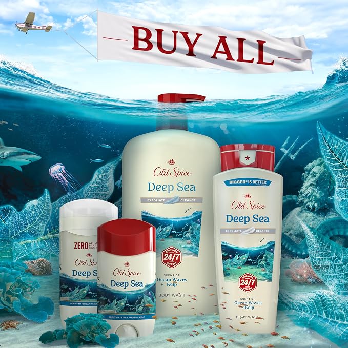 Old Spice Cleansing Body Wash for Men, 24/7 Shower Fresh - Image 8