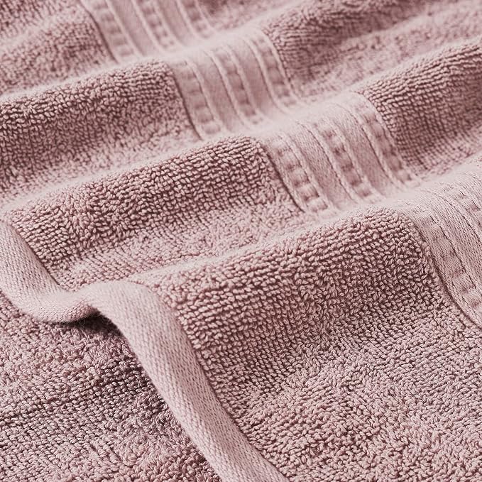 Modern Threads 6 Piece Reversible Yarn Dyed Jacquard Towel Set Artesia Damask - Image 3