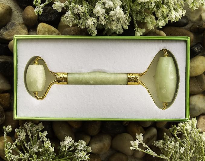Natural Stone Face Roller –100% Real Stone Facial Tool, Anti Aging Face Roller - Image 9
