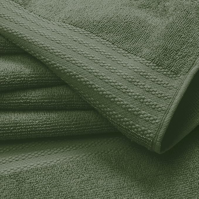 GLAMBURG Ultra Soft 8-Piece Towel Set - Image 2