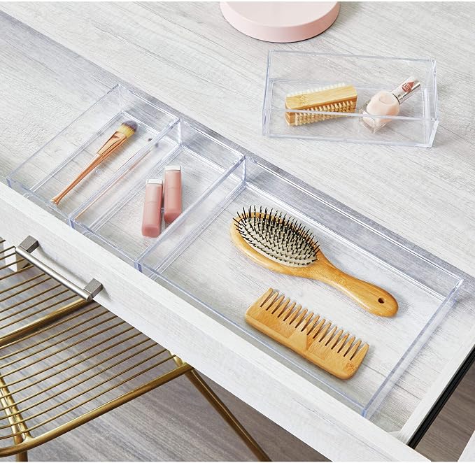 IDesign Decorative Countertop Vanity Tray Organizer - Image 6