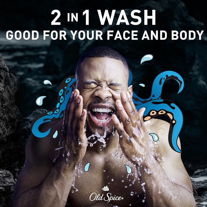 Old Spice Cleansing Body Wash for Men, 3X Defense, 24/7 Shower Fresh - Image 3