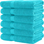 HERCULEAN Premium Bath Towels 24 x 48 Pack of 6 | Quick Dry and Highly - Image 8