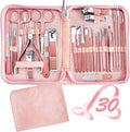 Manicure Set 30 in 1 Nail Clipper set, fingernail & toenail clippers, Manicure by RedFlow-official