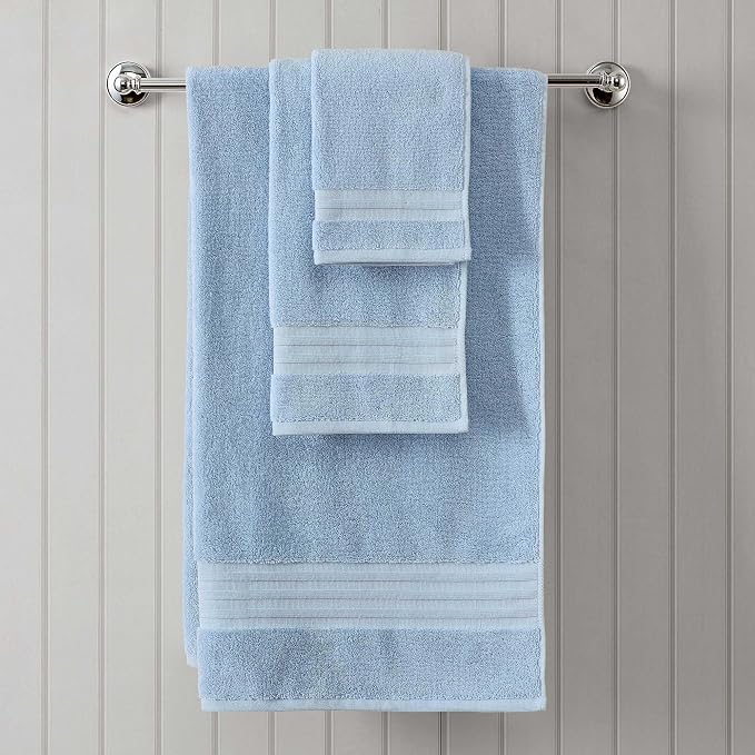 Martha Stewart - Bath Towels, Soft & Absorbent 100% Cotton Towels, Plush 700 GSM - Image 6