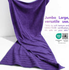 American Soft Linen 35x70 Jumbo Large Bath Towel, 600 GSM 100% Cotton Turkish - Image 3