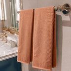 COTTON CRAFT Waffle Bath Towel - Image 2