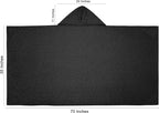 COTTON CRAFT Hooded Bath Towel – Oversized 35 x 70 Waffle Weave Towel - Image 3