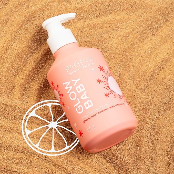 Pacifica Glow Baby Brightening Body Wash – Vitamin C & AHA Exfoliating Body Wash - Image 16