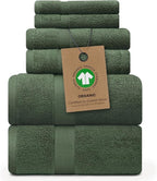 Alusa Home 100% Organic Zero-Twist Cotton Towels by AlusaHome
